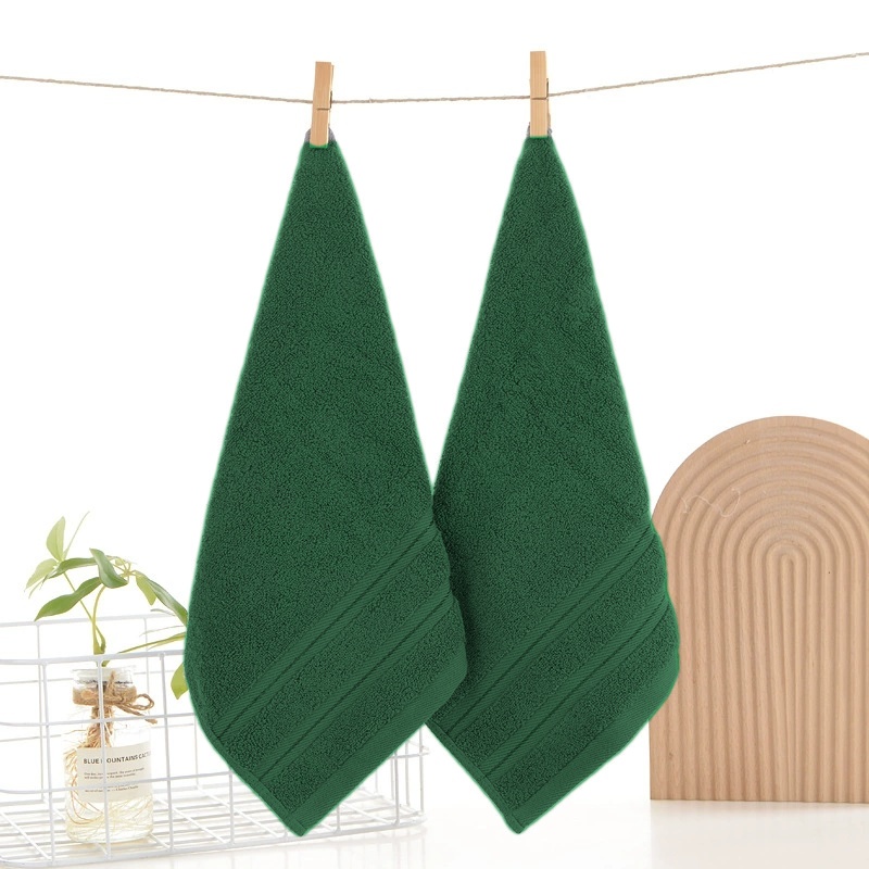 Home Textiles Face Towel - Square Hand Towel 100% Cotton Washcloth