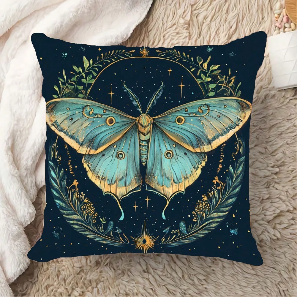 1pc 18x18 Inch Bohemian Moth & - Pillow Insert 18X18 review and price