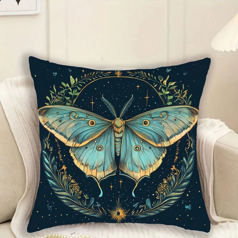 1pc 18x18 Inch Bohemian Moth & - Pillow Insert 18X18 review and price