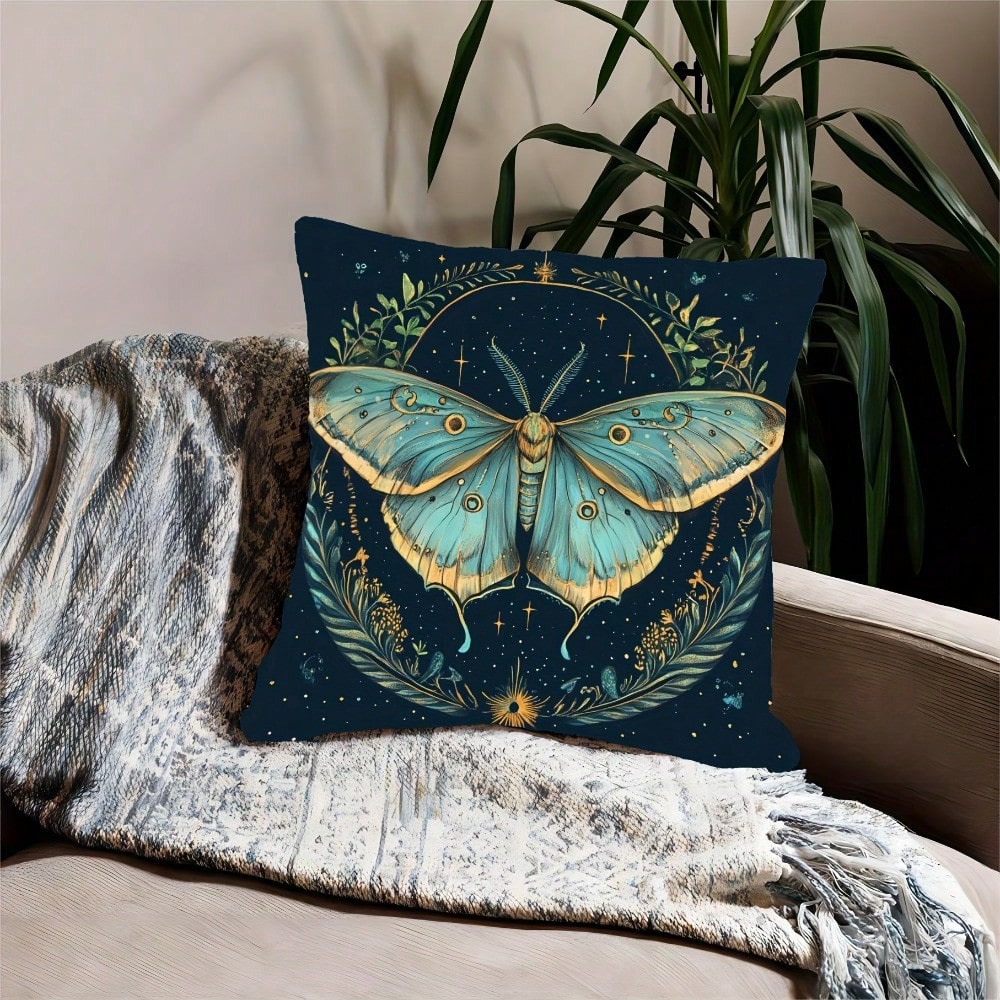 1pc 18x18 Inch Bohemian Moth & - Pillow Insert 18X18 review and price