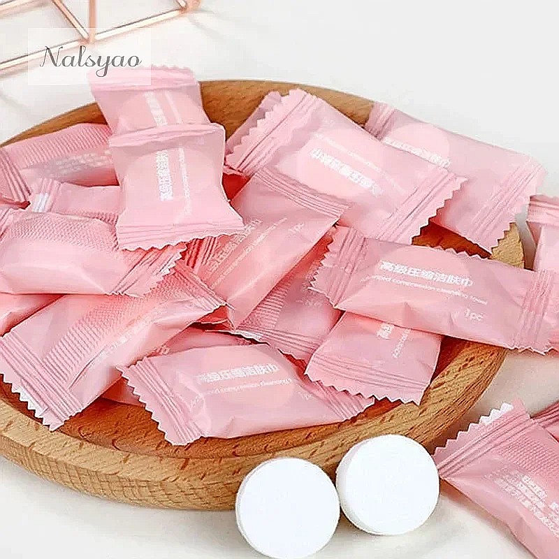 50pcs Compressed Towel Travel  - Home Textiles Face Towel review and price