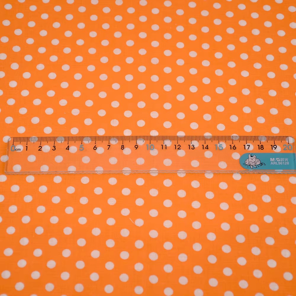 50X150CM White Orange Polka Do - Home Textiles Usa review and price