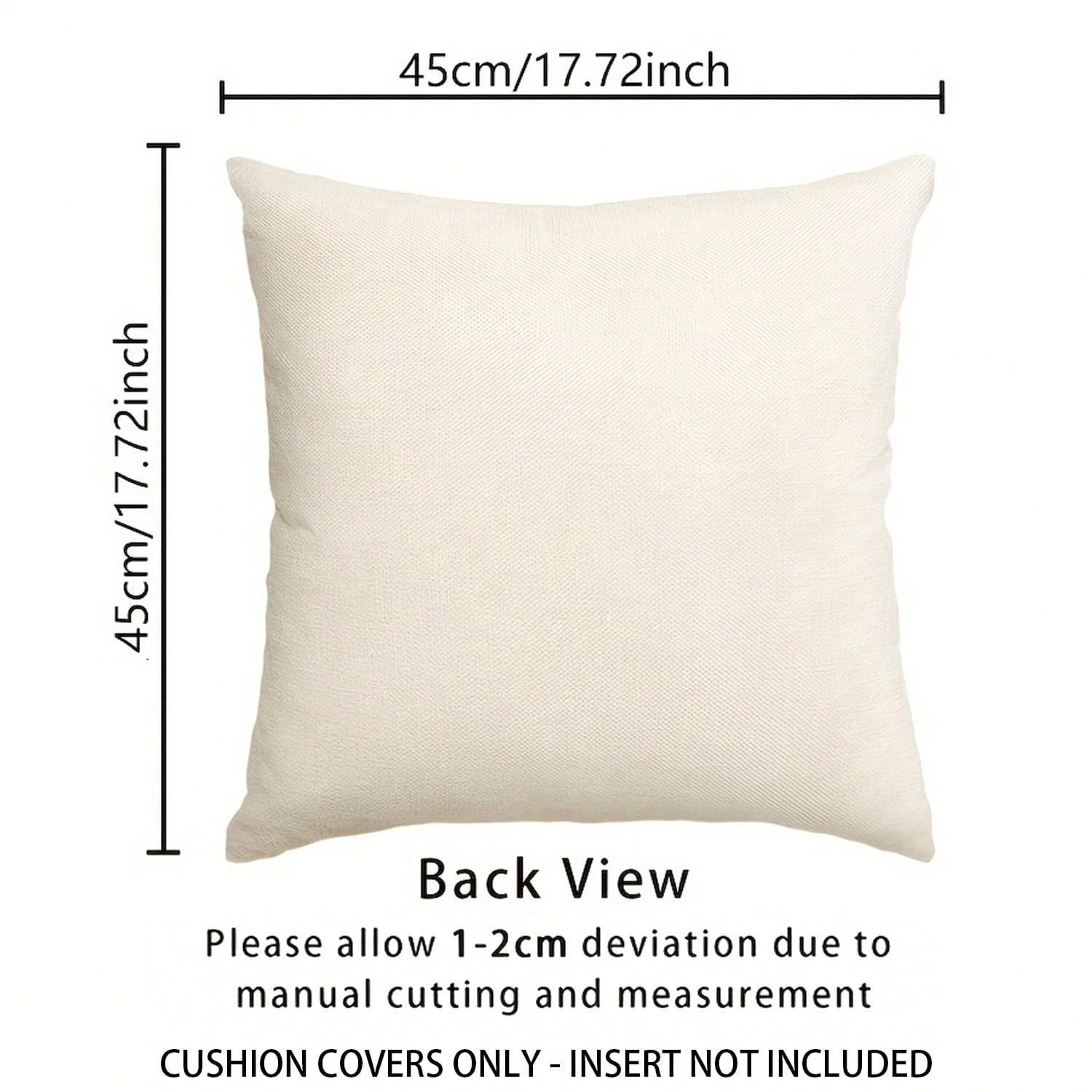 1pc/2pcs 18x18 Inch Pillow Cas - Pillow Insert 18X18 review and price
