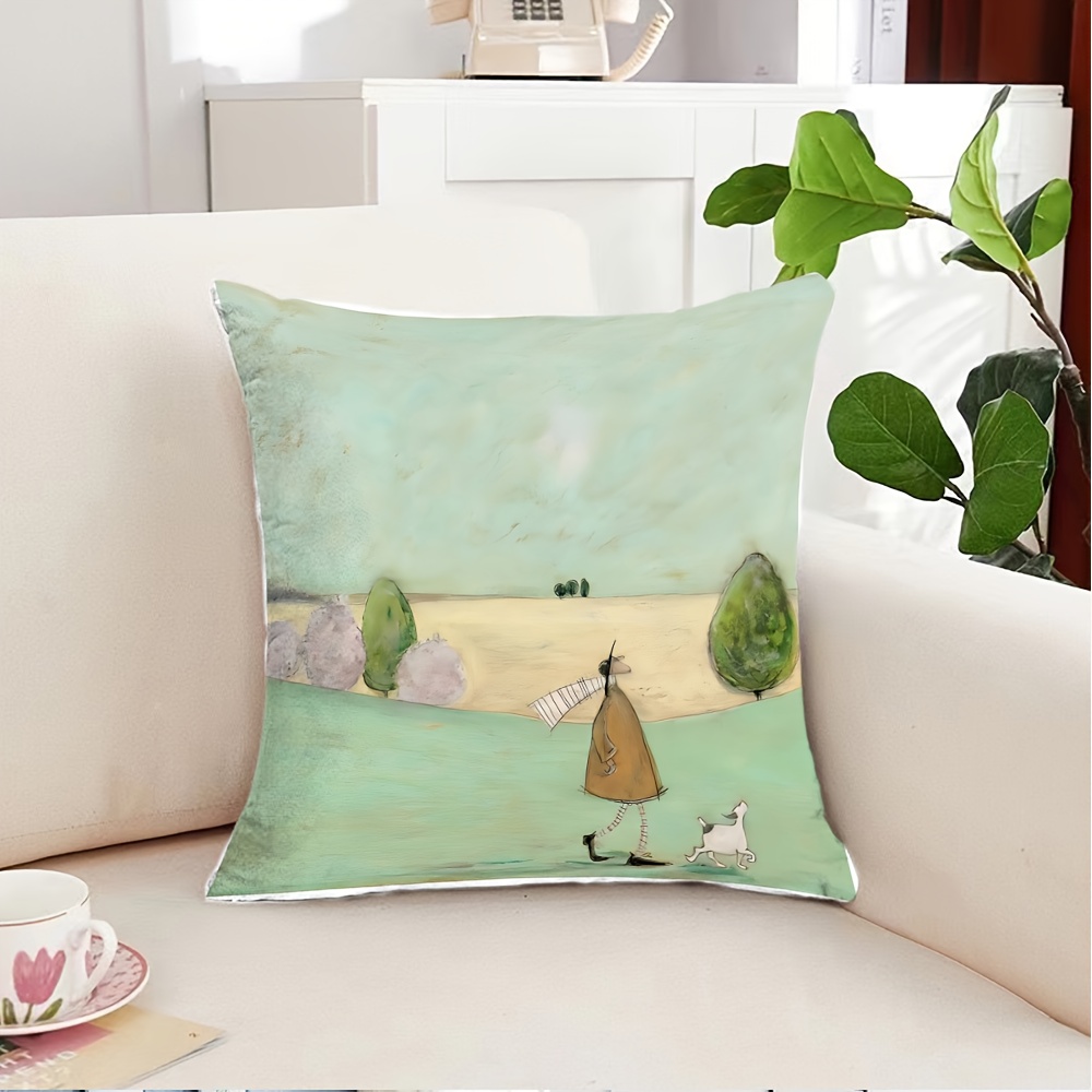 1pc Fashion Cartoon Printed Pi - Pillow Insert 18X18 review and price