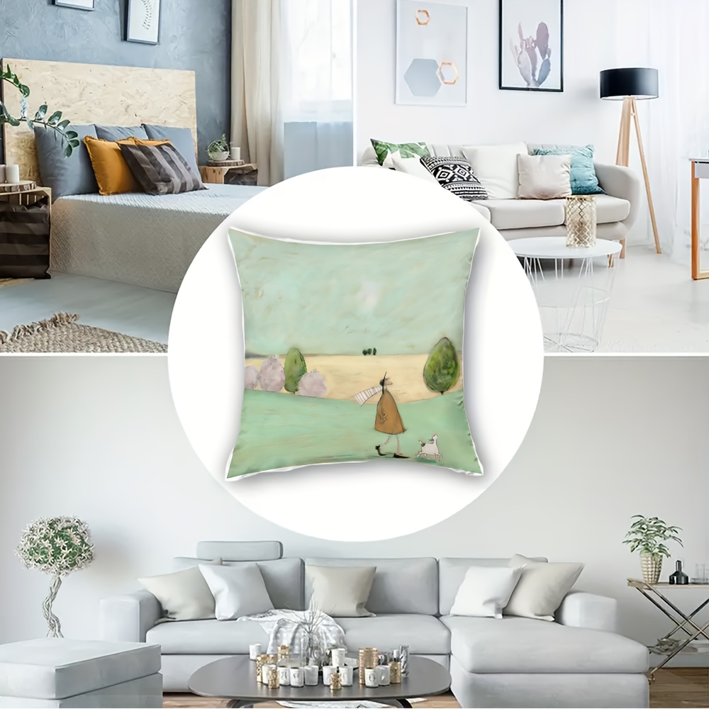 1pc Fashion Cartoon Printed Pi - Pillow Insert 18X18 review and price