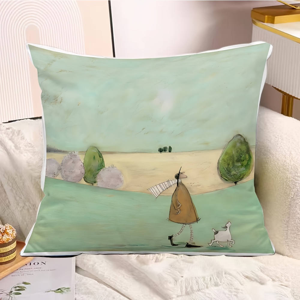 1pc Fashion Cartoon Printed Pi - Pillow Insert 18X18 review and price