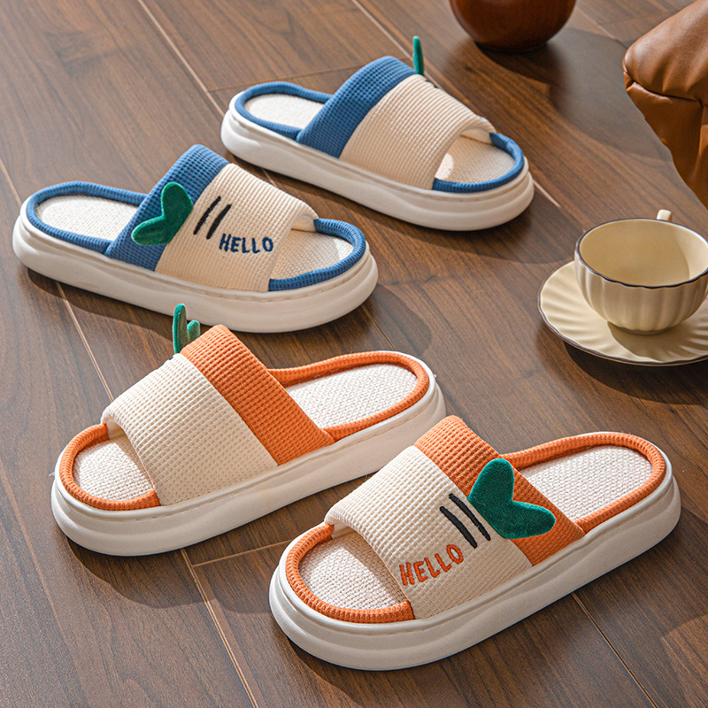New Style Linen Slippers for W - Home Textile review and price