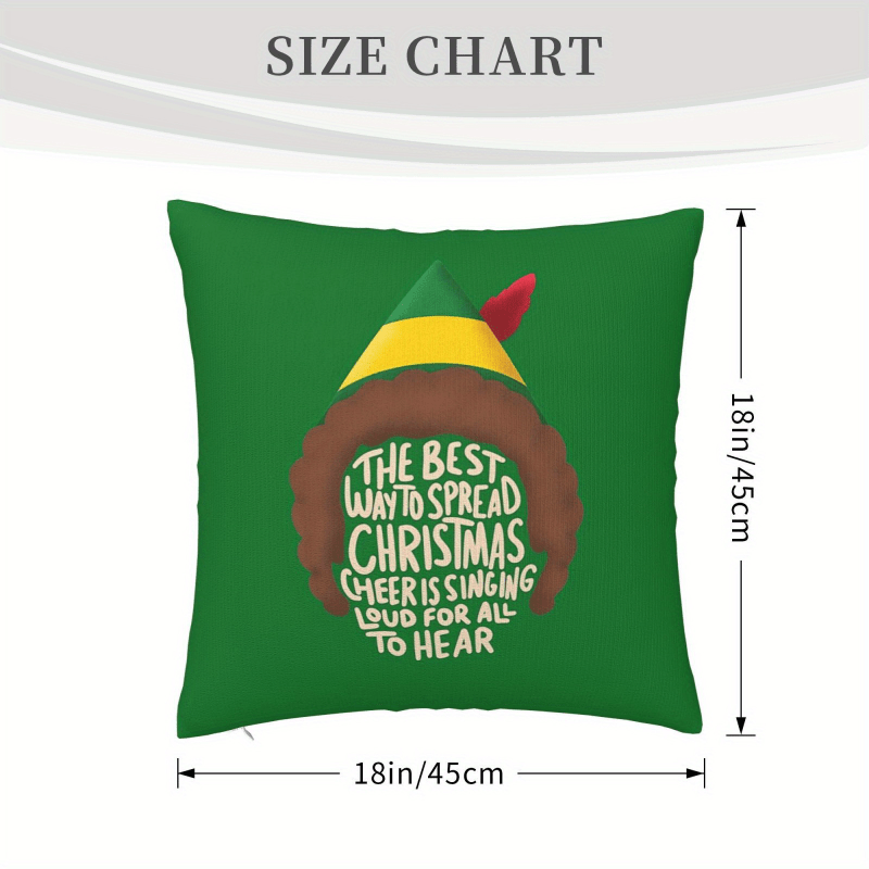 1pc Vintage Elf Christmas Pill - Pillow Insert 18X18 review and price