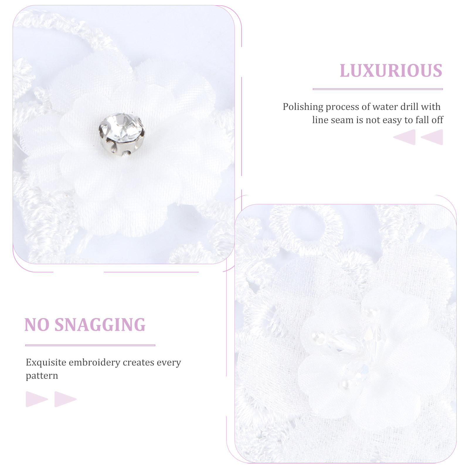 1Pair Premium Polyester Flower - Home Textiles Premium review and price