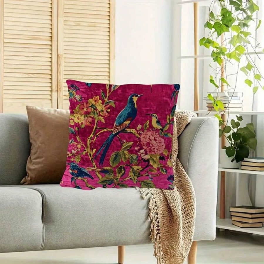 1pc Ultra Soft Velvet Pillow C - Pillow Insert 18X18 review and price